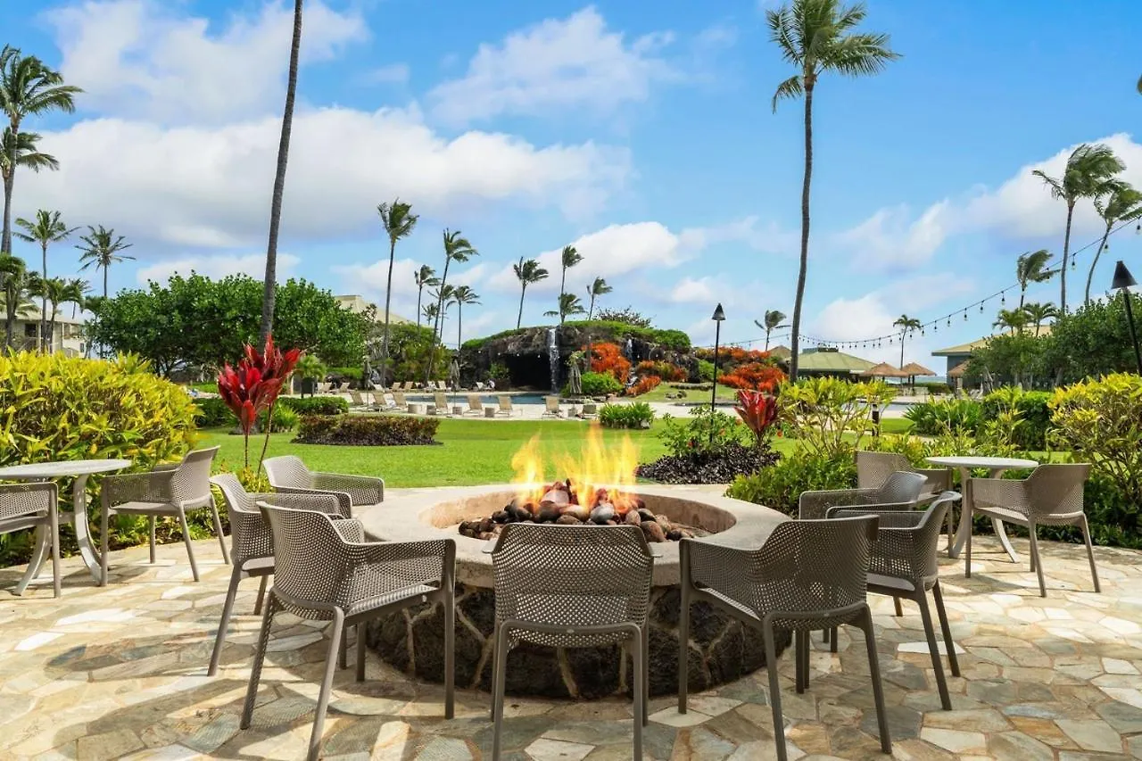 Premier Garden View, Beachfront 4-Star Resort, King Bed, Lanai, Ac, Pool, Restaurant, Gym, Spa Lihue Appartement